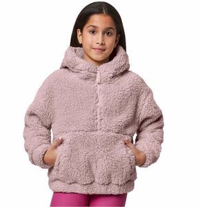 Mondetta girls 1/2 zip Sherpa pullover